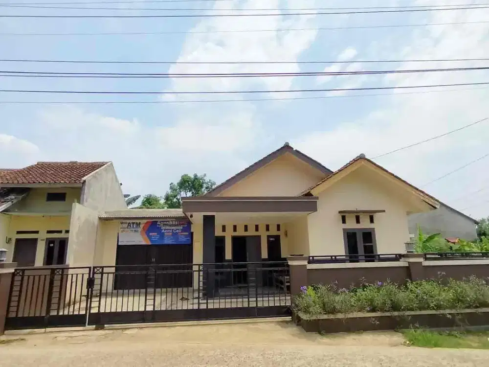 RUMAH MURAH SIAP HUNI DAN STRATEGIS DEKAT JALAN UTAMA DI KAMPUNG ANYAR TELAGA KAHURIPAN PARUNG BOGOR