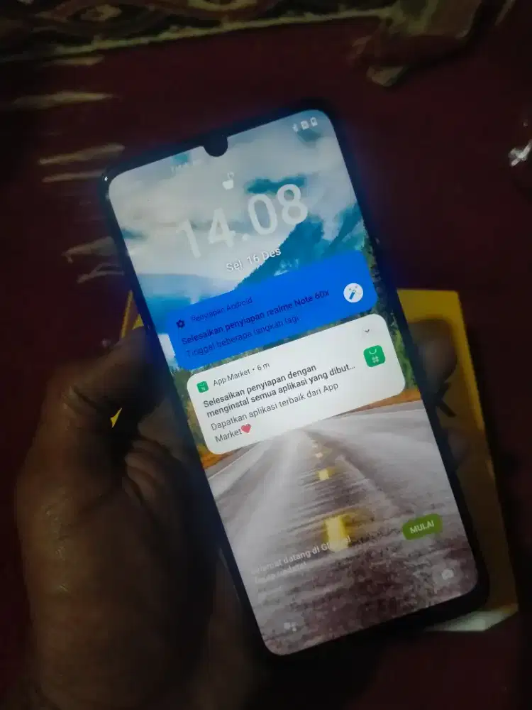 Infinix 60x ram 4/64gb fullset segel mulus