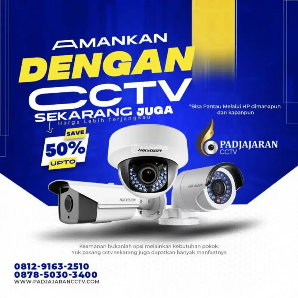 Promo menarik paket cctv lengkap plus