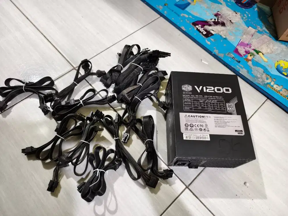 PSU coolor Master 1200W 80+ PLATINUM garansi NJT panjang 2027