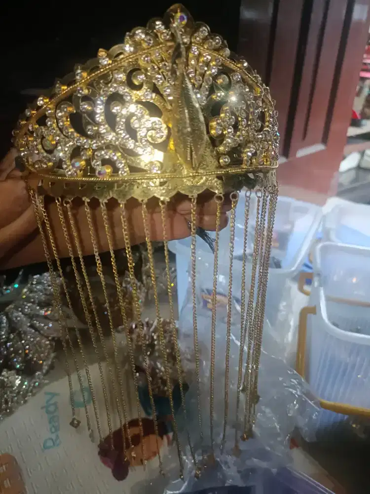 JUAL AKSESORIS HIJAB PENGANTIN BETAWI