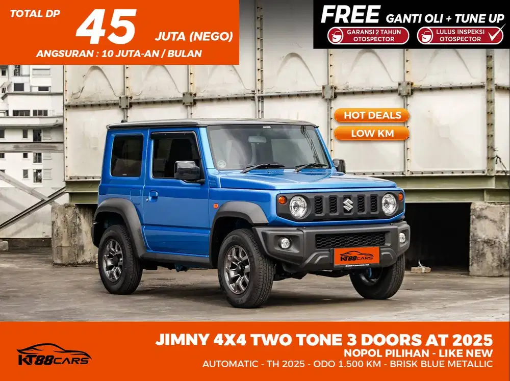 SUZUKI JIMNY 4x4 AT TWOTONE 3 DOORS METIC 2025