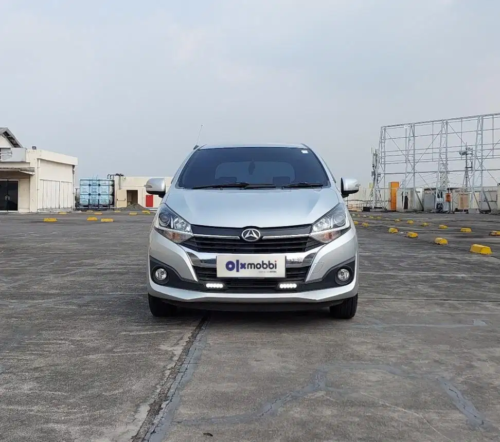 TDP 5,JT Daihatsu Ayla 1.2 R Deluxe Bensin-MT Silver 2018