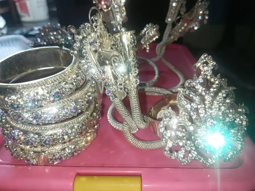 JUAL SATU SET AKSESORIS ADAT JAWA ASLI JOGJA