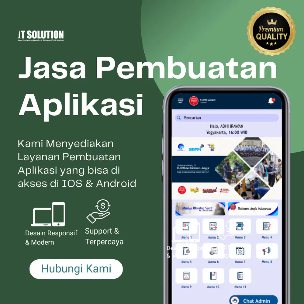 Jasa Pembuatan Aplikasi Profesional Sesuai Dengan Brand Bisnis Anda