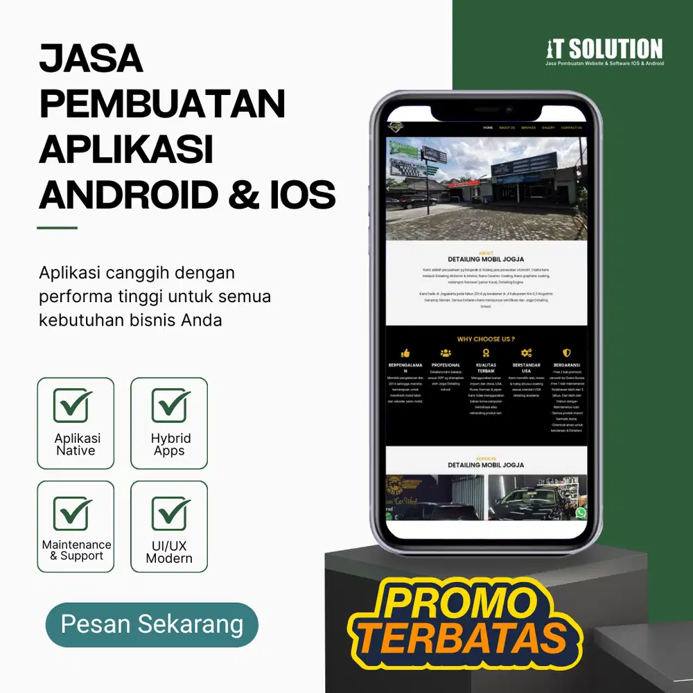 Jasa Pembuatan Aplikasi Profesional Sesuai Dengan Brand Bisnis Anda