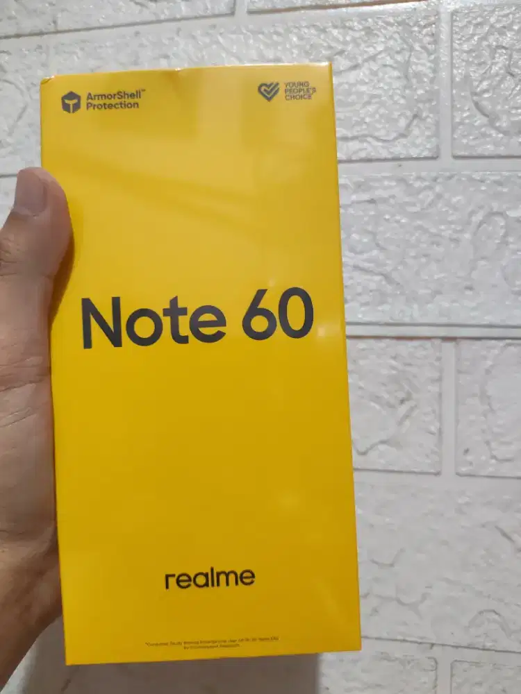 Realme note 60 4/64 Garansi Resmi masih segel