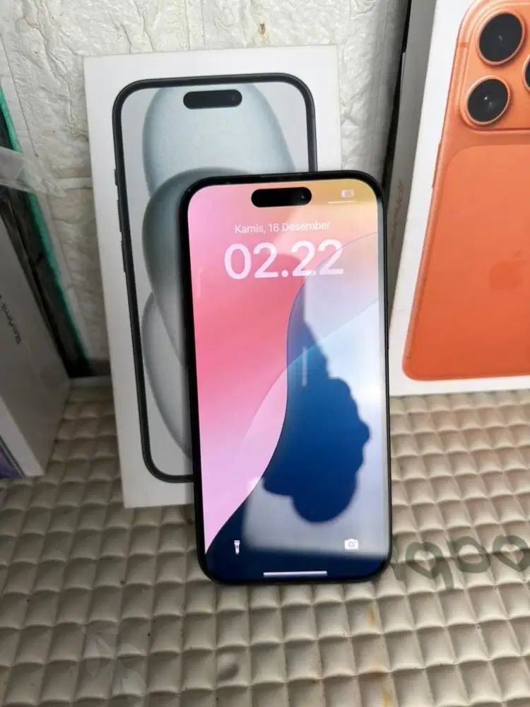 IPHONE 15 128GB IBOX GARANSI JULY 2026
