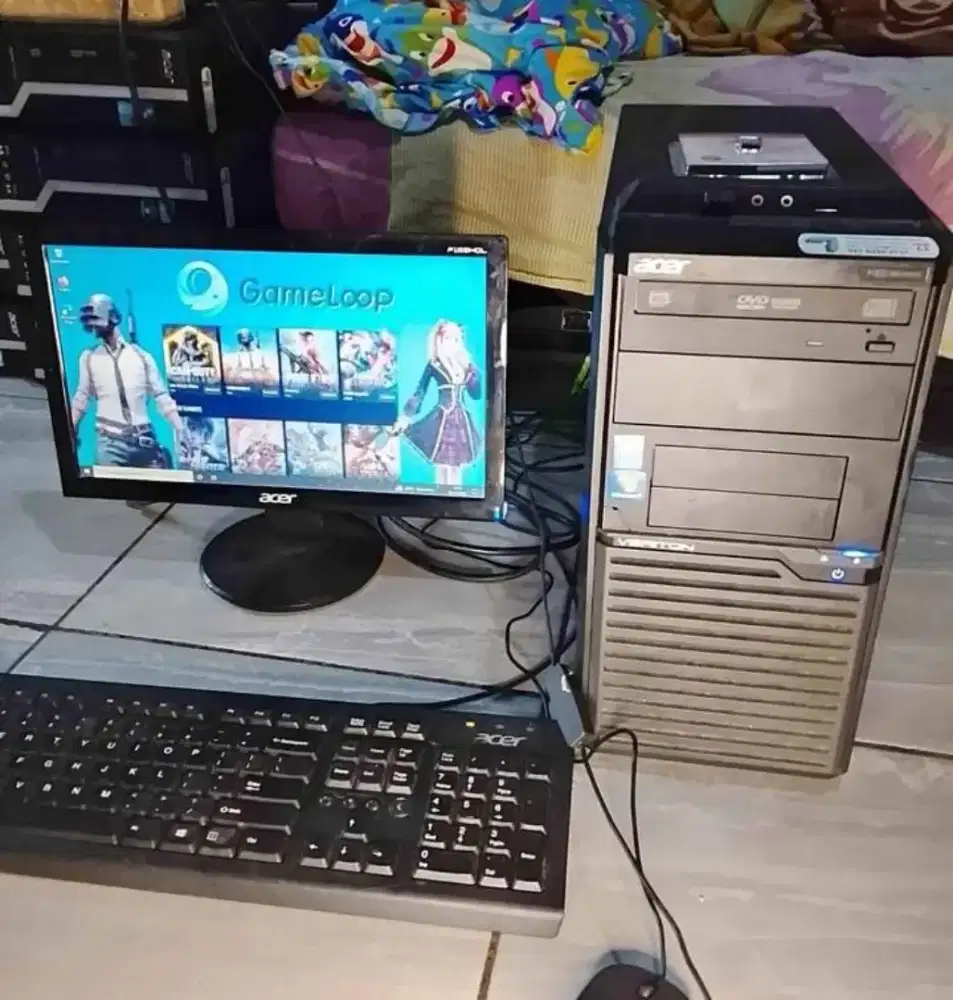 komputer DDR4 i5-4440+8gb edit kantor fotocopy siap pakai bosku