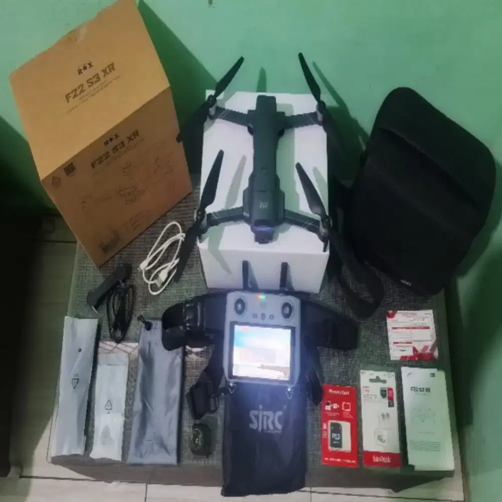 Drone SJRC Terbaru F22 S3 XR-1 Istimewa Dengan Remote Smart Controler