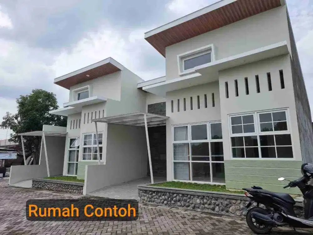 Rumah Baru Progres Finishing di Mini Cluster Mojosongo