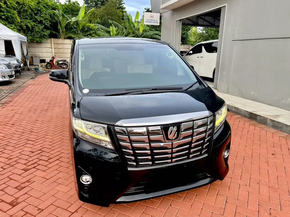Toyota Alphard 2.5 G ATPM 2017 AT attitude black