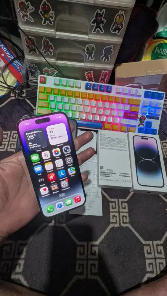 iPhone 14 Pro 128Gb iBox Mulus Ada Minus Untuk Fungsi Normal