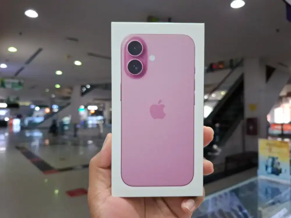 PROMO IPHONE 16 128GB PINK GARANSI RESMI IBOX