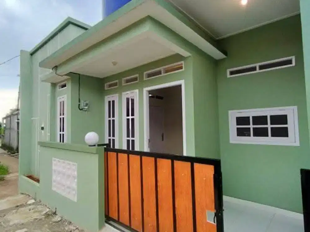RUMAH CLUSTER MINIMALIS 2 KAMAR DENGAN AKSES TERBAIK DEKAT DENGAN STASIUN HANYA 185 JUTAAN