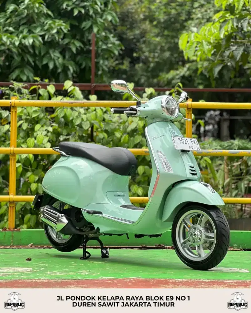 DIJUAL VESPA PRIMAVERA NEW MODEL 150 IGET ABS LED TH 2024 LIKE NEW