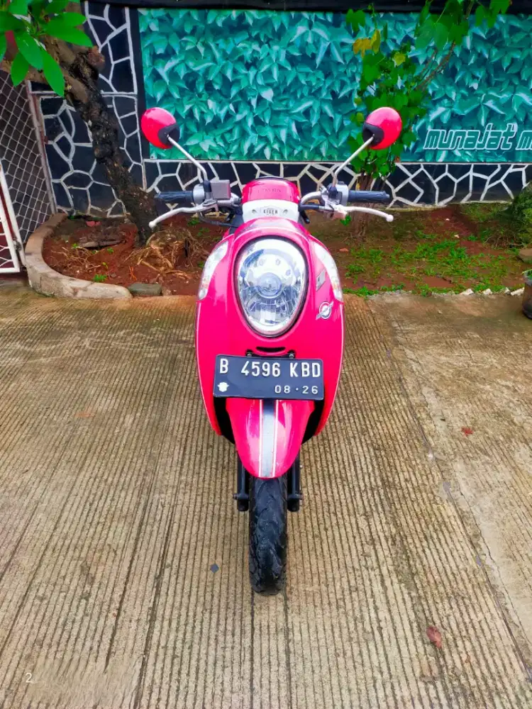 SCOOPY ESP REMOTE MERAH CABE ISTIMEWA