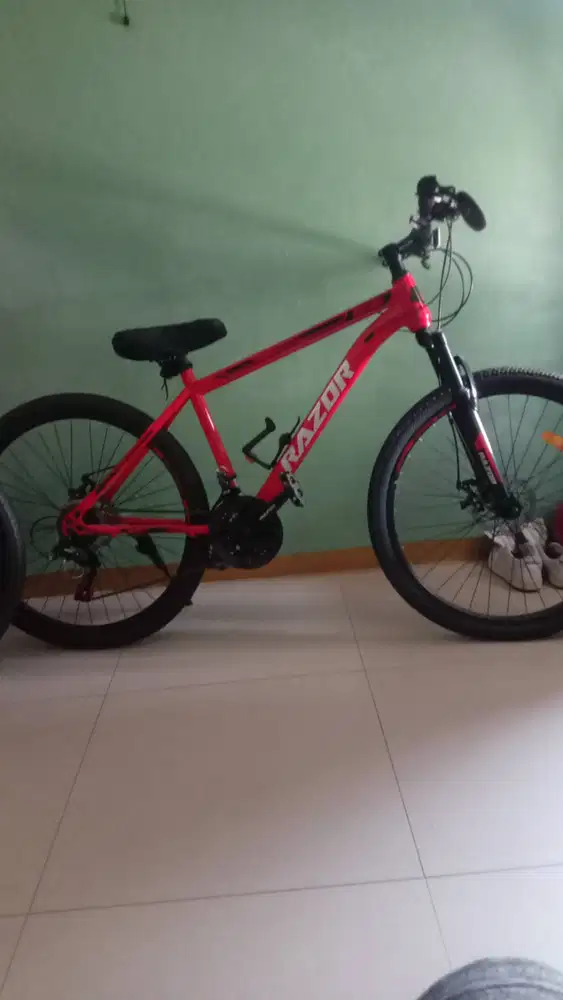 Sepeda Gunung MTB 26 Inch BNB Razor 3x8 Speed Steel Cakram Disc Brake