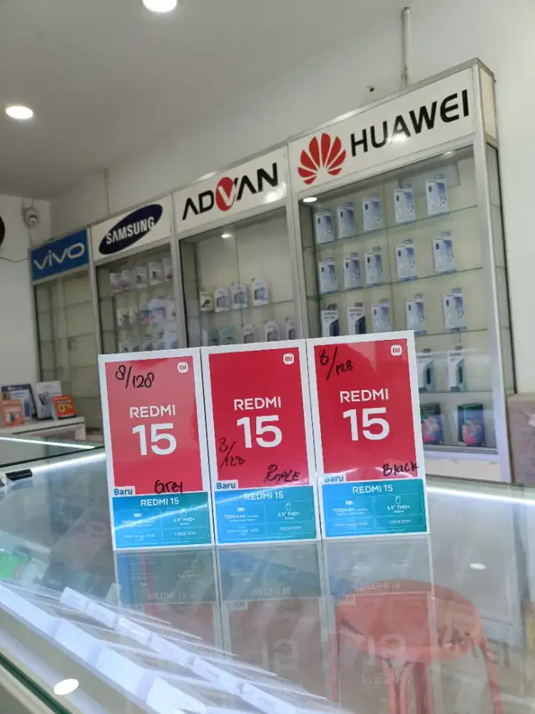 Redmi 15 (8/128) GB Baru Resmi Xiaomi⁸