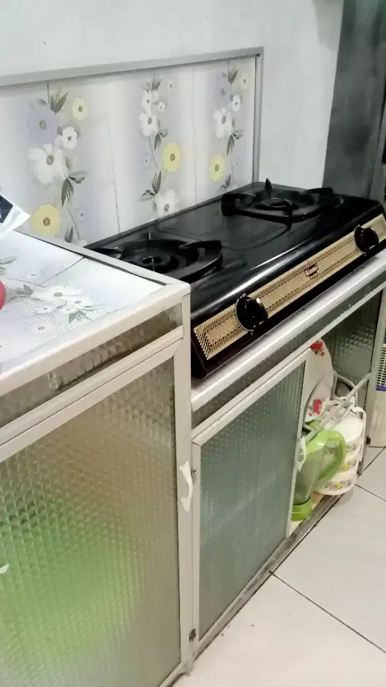 Rak kompor 2 tungku standart