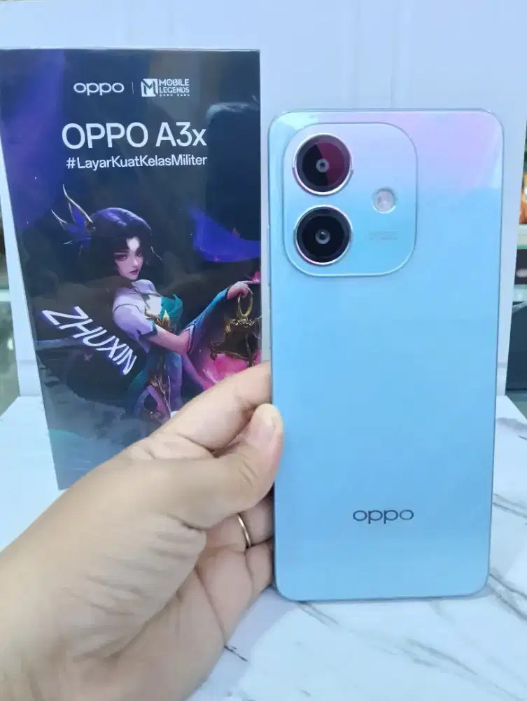 Oppo A3x 6/128, BARU, SEGEL GARANSI RESMI 1 TAHUN