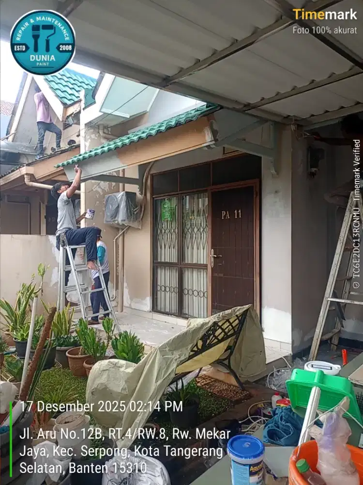 Tukang cat, plafon, partisi & sipil