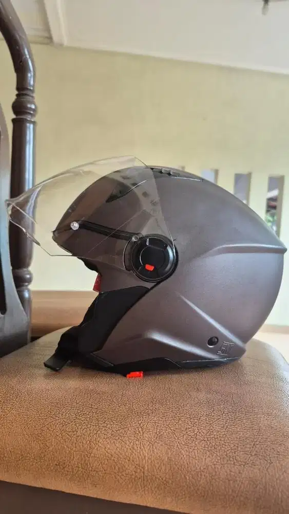 HELM KYT D-CITY PLAIN - MATT GUNMETAL