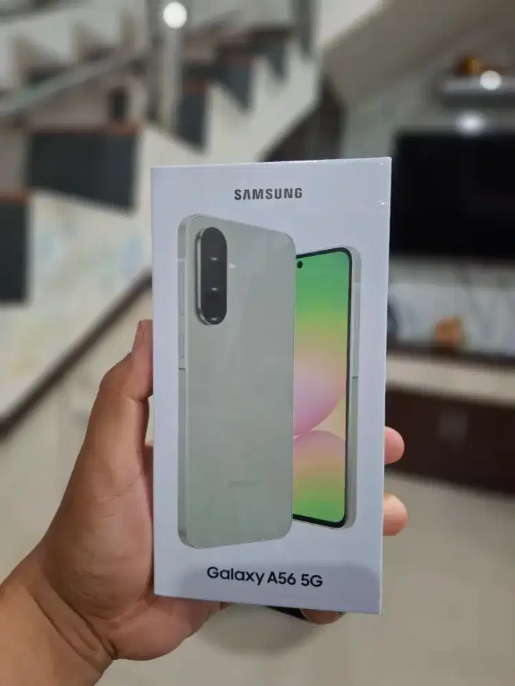 Samsung A56 Ram 8/256 olive, baru. Garansi resmi samsung 1 tahun