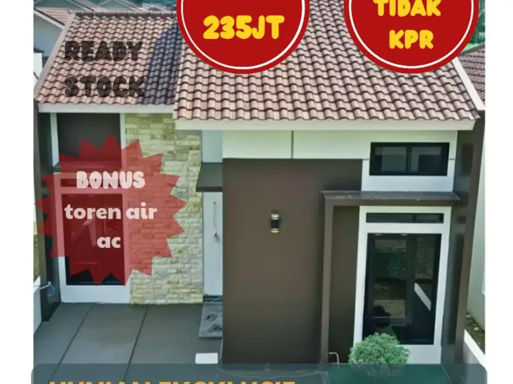 Rumah bermutu harga terjangkau di ragajaya citayam