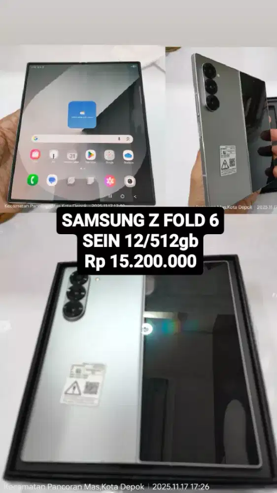 SAMSUNG Z FOLD 6 SEIN 12/512GB