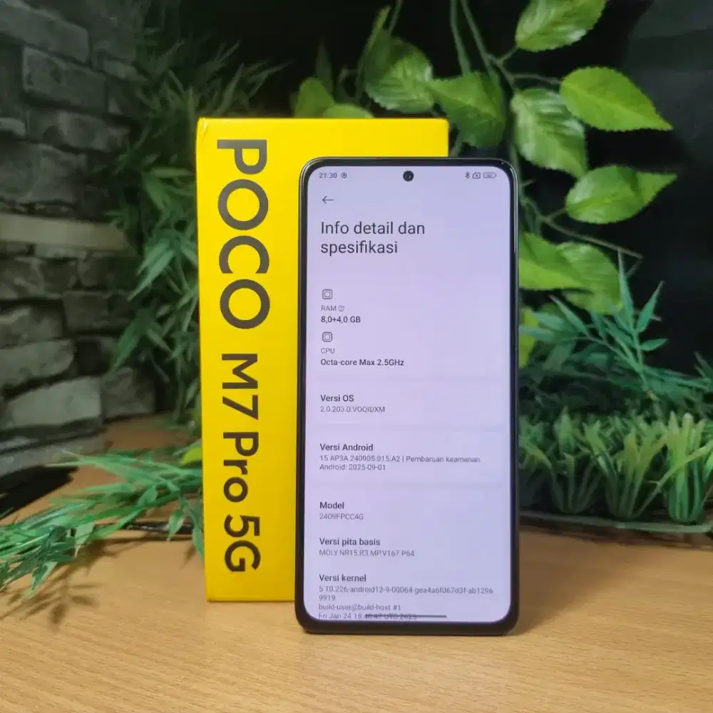 POCO M7 Pr9 5G Ram 8+4/256 GB Fullset