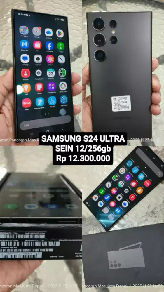 SAMSUNG S24 ULTRA SEIN 12/256GB