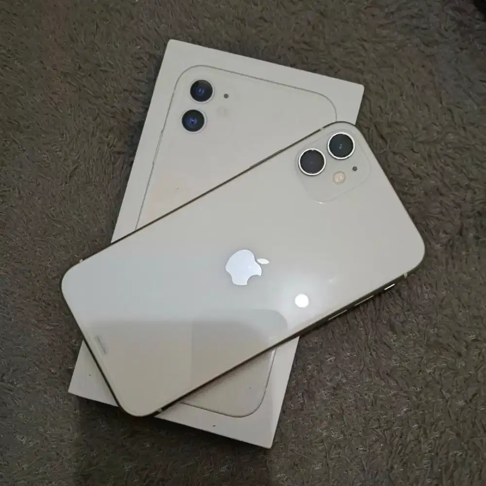 iPhone 11 128gb iBox fullset ori Free Adapter