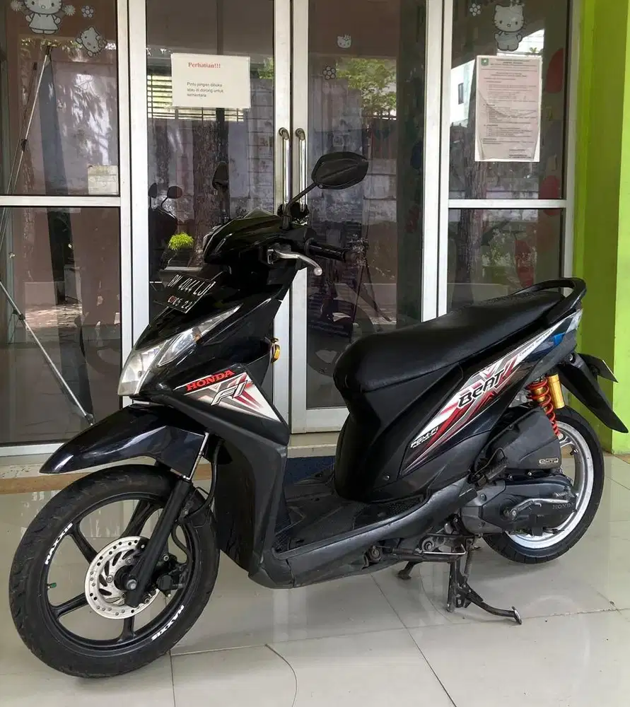 honda beat tahun 2015 stater halus