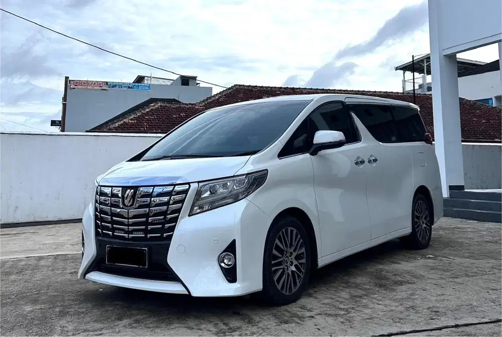 Toyota Alphard G matic 2016 km rendah mulus terawat sekali
