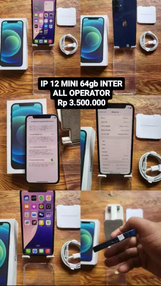 IPHONE 12 MINI 64GB INTER BLUE ALL OPERATOR