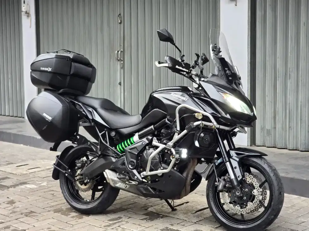 Moge Adventure Kawasaki Versys 650 th 2015 Odo 22rb Modif Turing