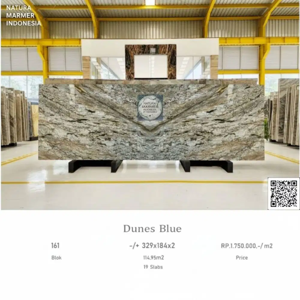 Granit Dunes Blue – Granit Impor Elegan Alami Bernuansa Tenang