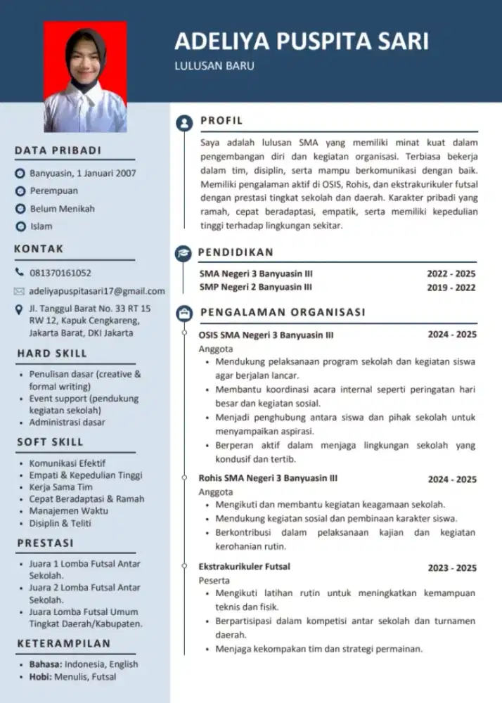 Cari pekerjaan, infoin saja ya bapa/ ibu