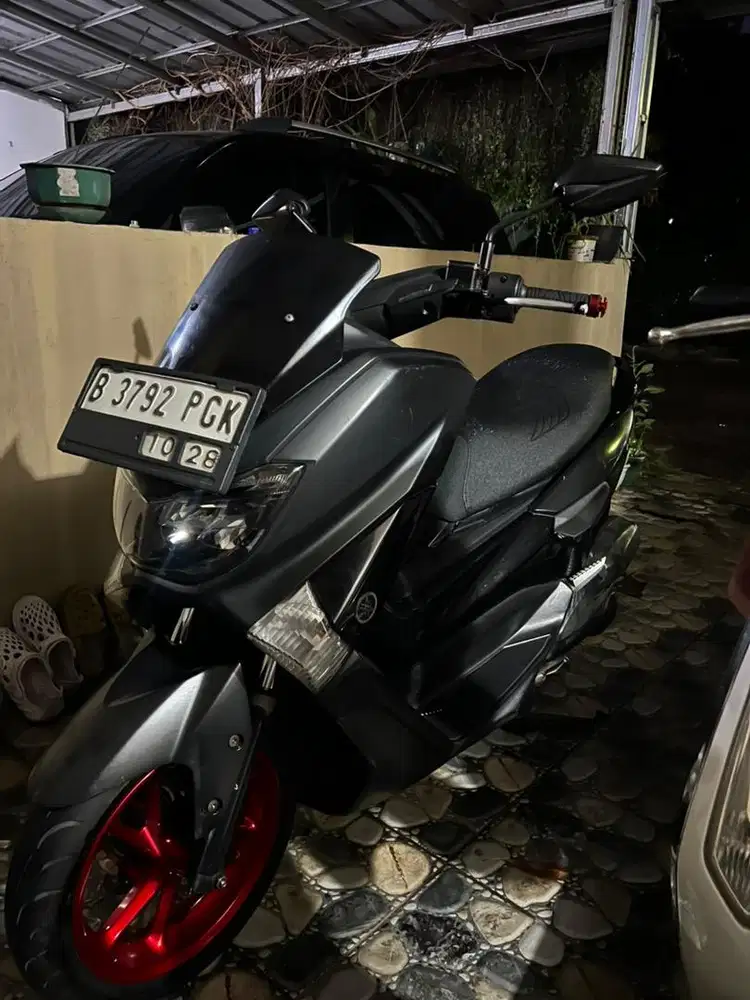 Nmax old 2018 hitam doff