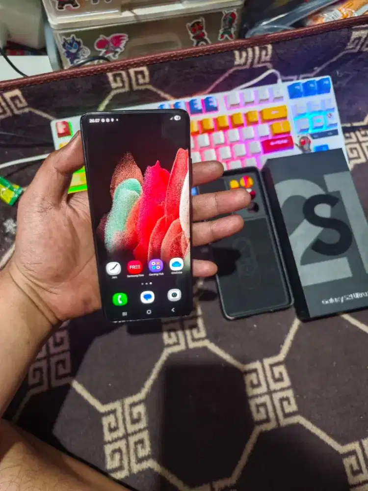 Samsung S21 Ultra Sein 5G Ram 16/512Gb Normal Siap Pakai