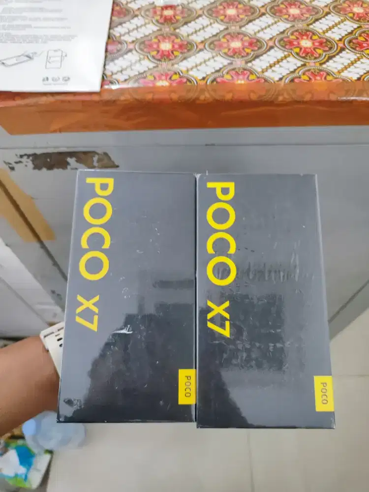 Baruu!! Poco X7 5g 8/256 Resmi 15 bulan