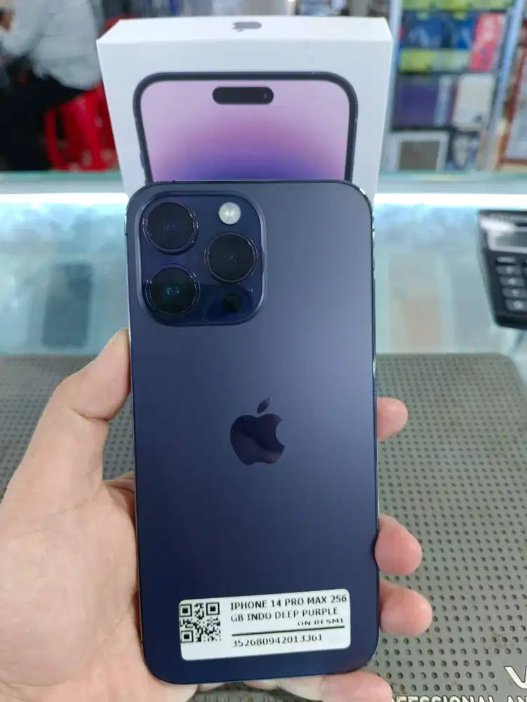 IPHONE 14 PRO MAX 256GB SECOND INDO