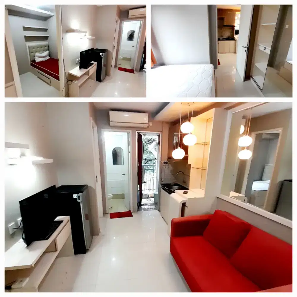 Di sewakan apartemen Bassura type 2bedroom lantai rendah
