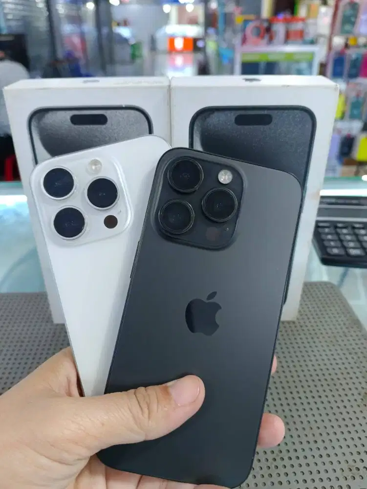 IPHONE 15 PRO 128GB SECOND INDO