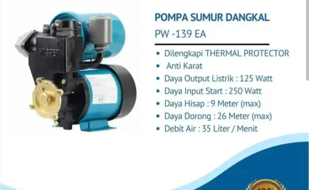 Jual Pompa WASSER PW-139 EA