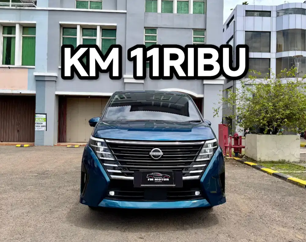 Nissan Serena HWS EV Power 2024 AT 1.4, Km 11Ribu, Pajak Panjang