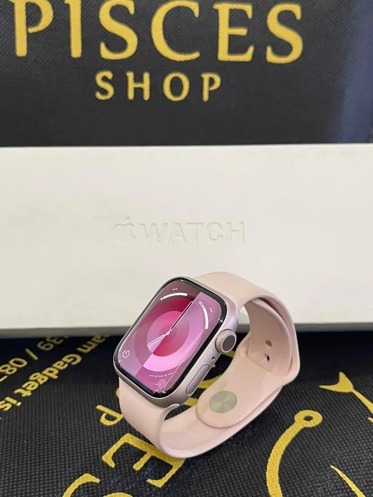 APPLE WATCH GEN 9 41 PINK IBOX BH100 FULSET MULUS