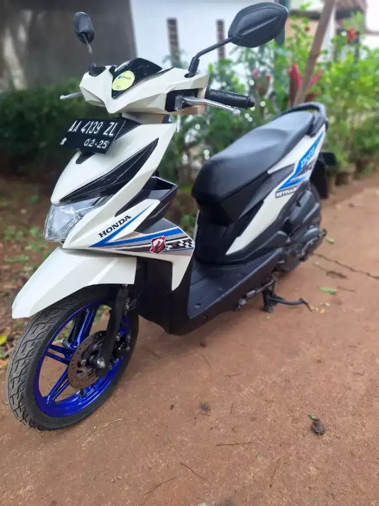 Beat eco 2020 lengkap plat AA