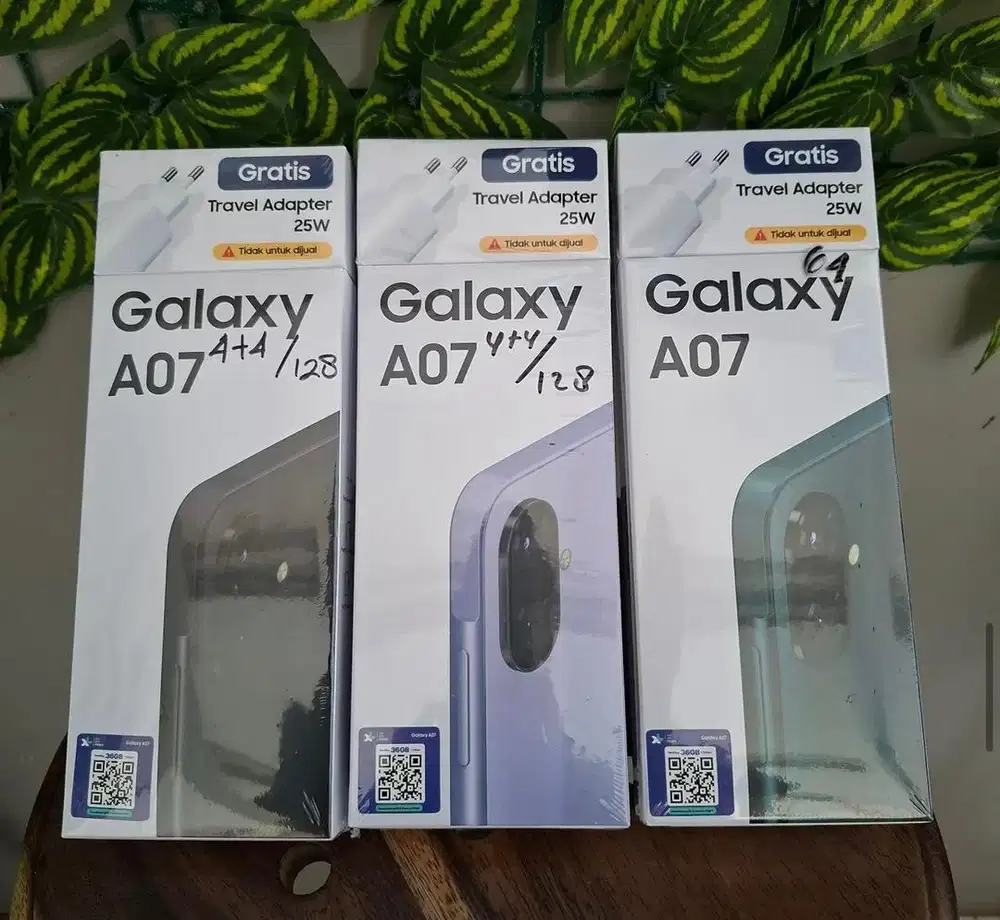 NEW SAMSUNG A07 4/128 GARANSI RESMI 1 TAHUN